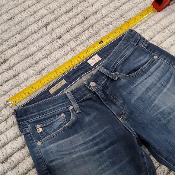 AG "the tomboy crop" relaxed straight crop jeans size 28 - Picture 7 of 9